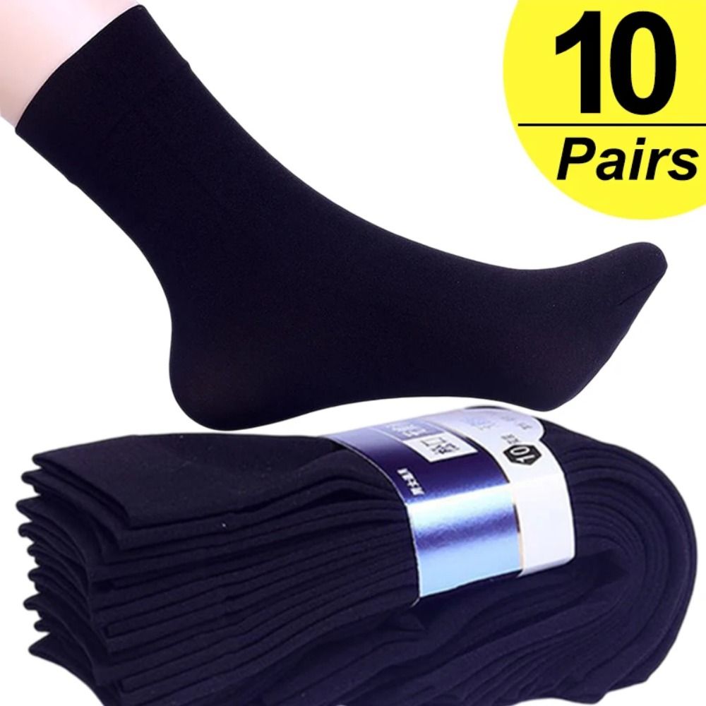 Silk Sock Bamboo - 10 paia di calzini da uomo