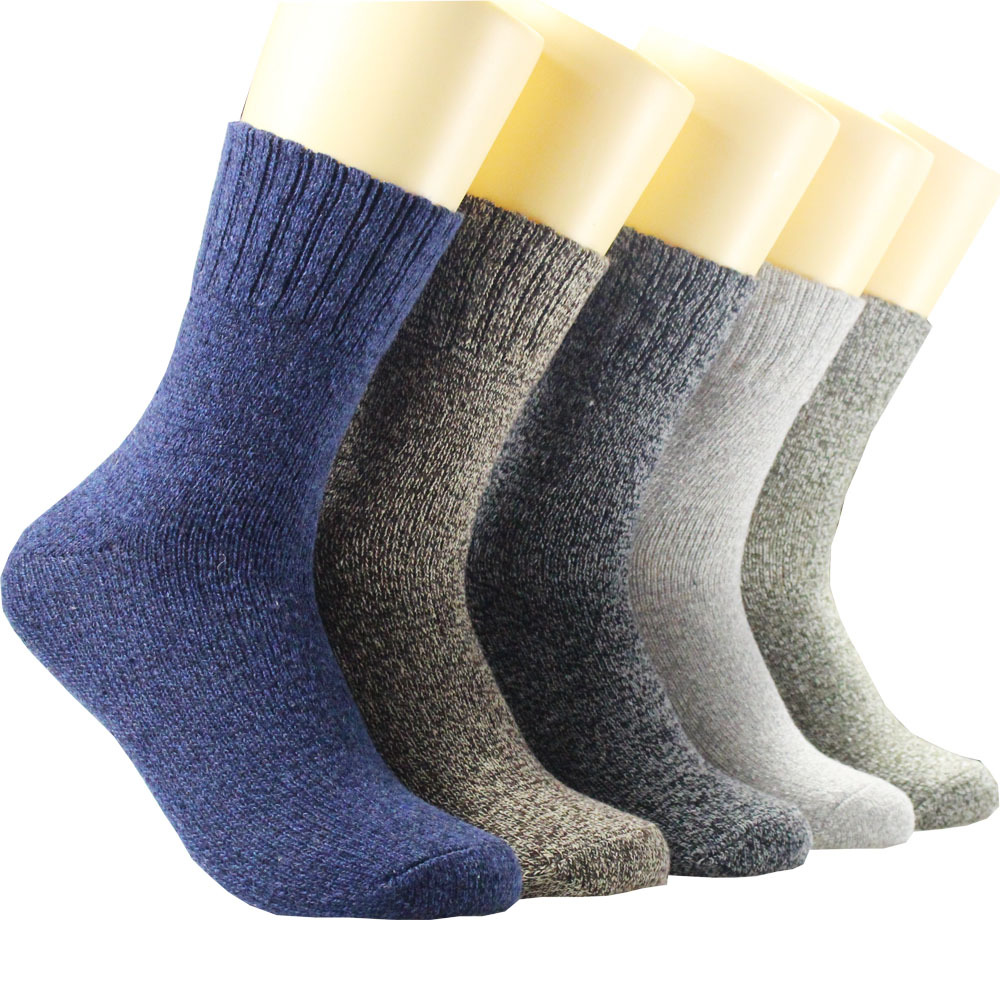 Cotton Crew Sock Pack - 5 paia 1 lotto Calze invernali
