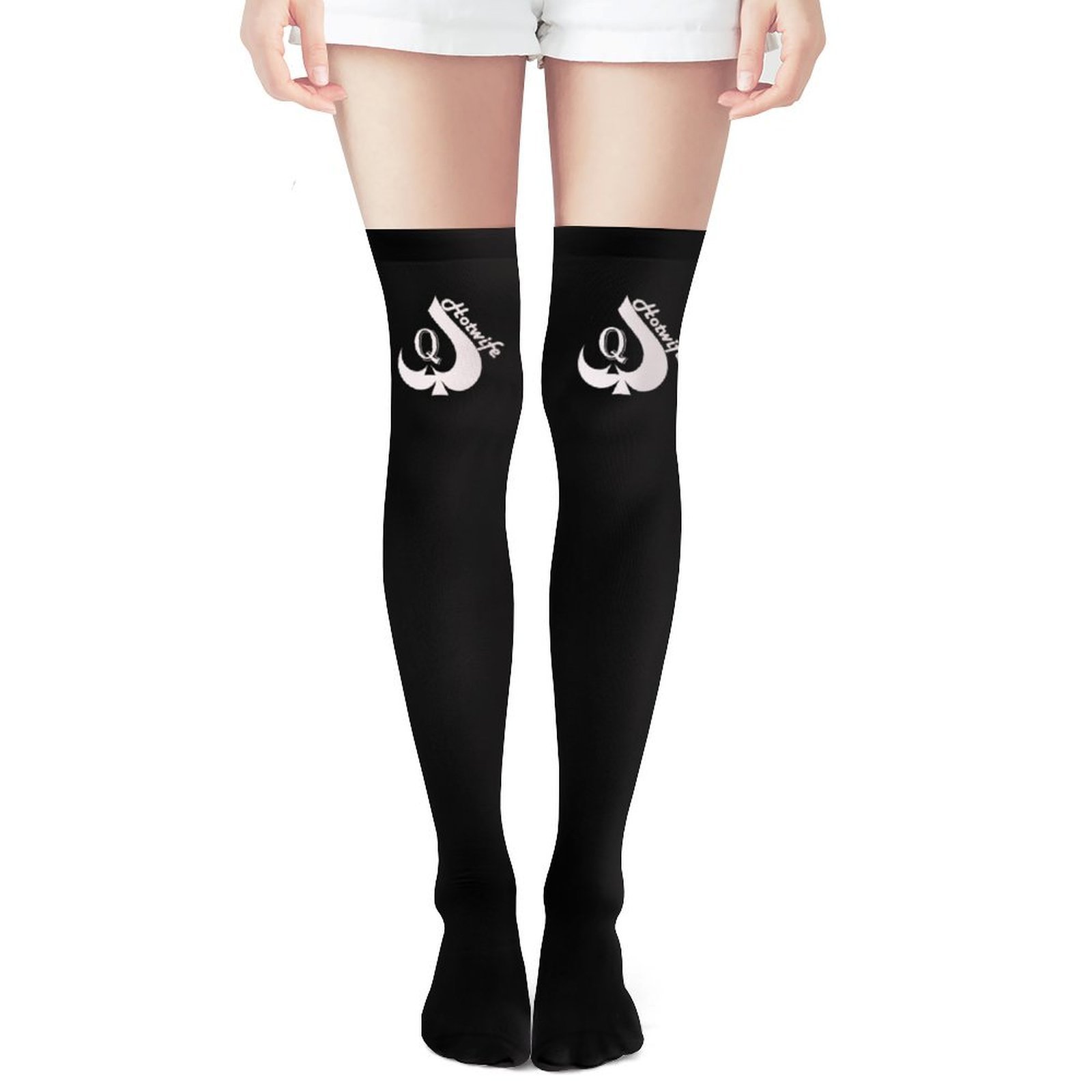 Knee High Sock Women - Calze lunghe da donna stile ragazza,