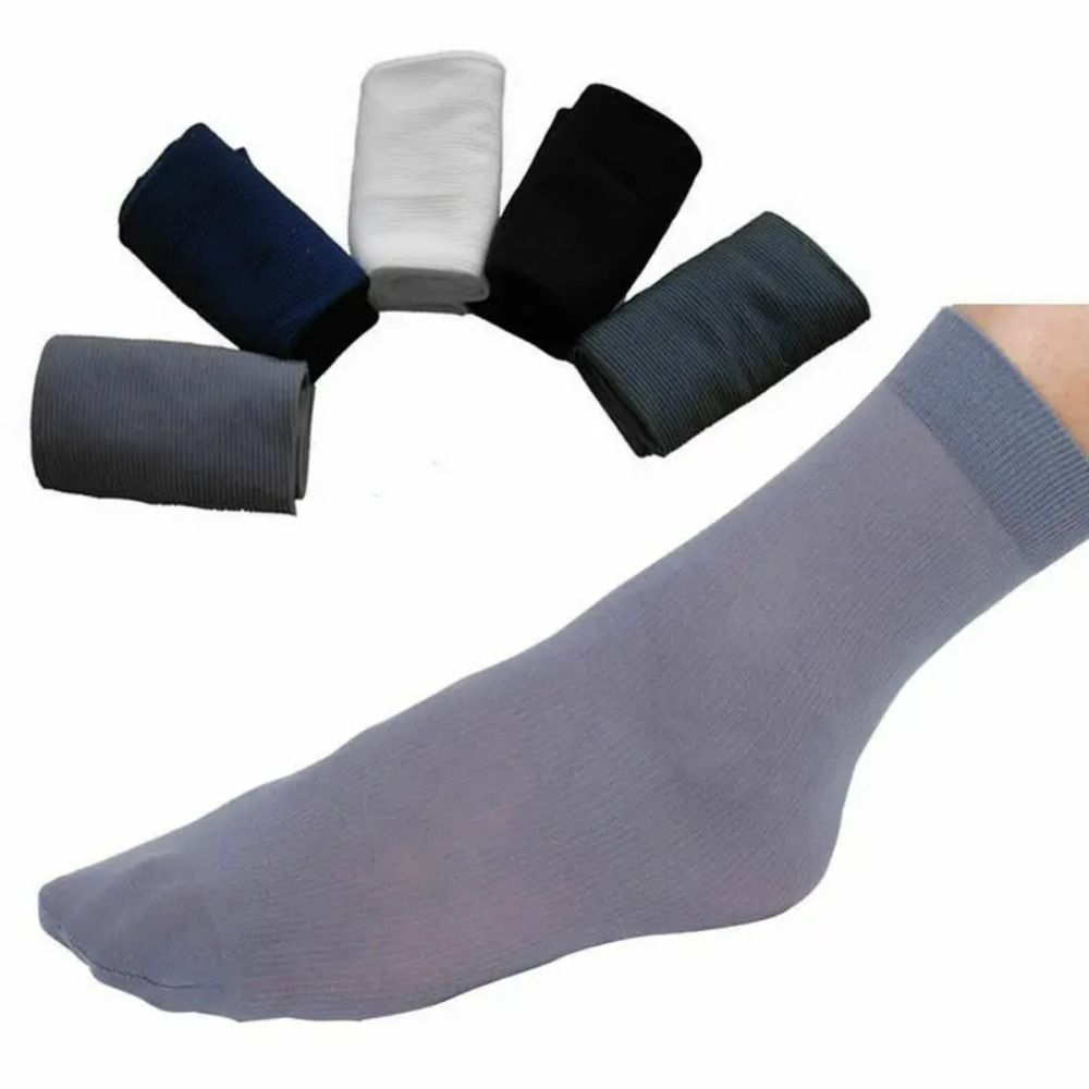 Silk Sock Bamboo - 10 paia di calzini casual traspiranti
