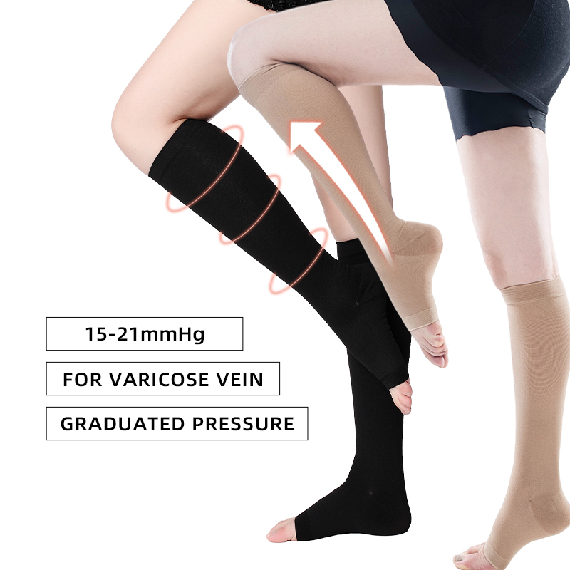 Compression Sock Medical - S-5XL 2 pz/paia manicotti per polpacci