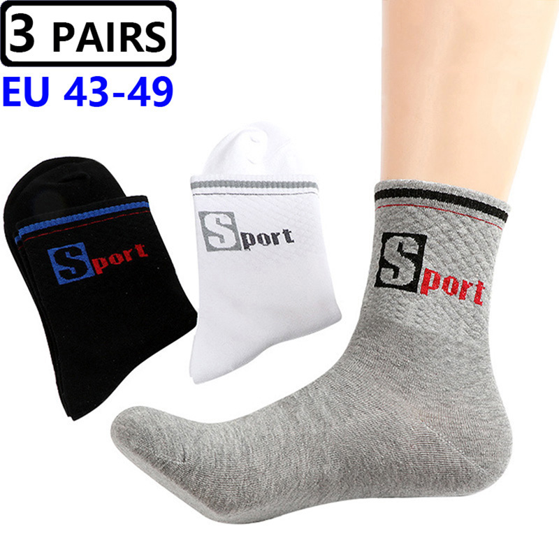 3 paia/pacco calzini grandi gr - Cotton Crew Sock Pack recensione e prezzo
