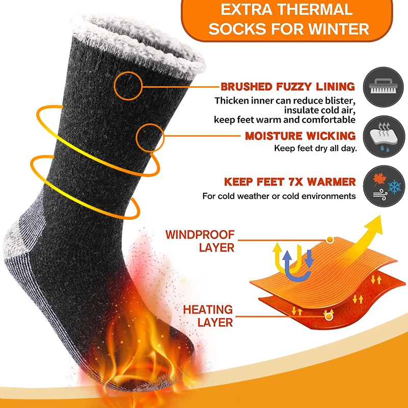 3 paia di calzini sportivi da  - Thermal Sock Winter recensione e prezzo