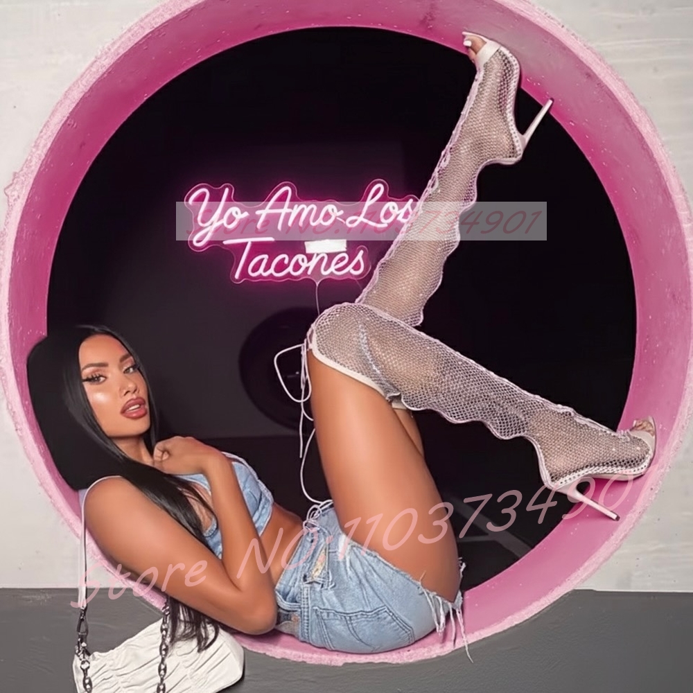Calza a rete Stivali alti alla - Fishnet Stocking Women recensione e prezzo