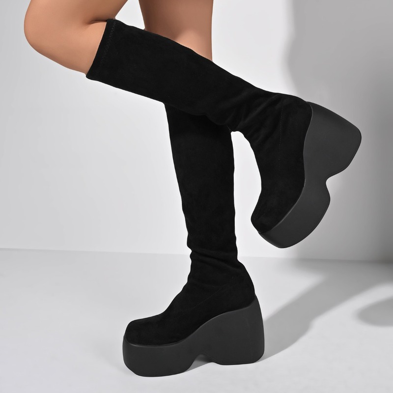 Nuovi calzini elasticizzati sk - Knee High Sock Women recensione e prezzo