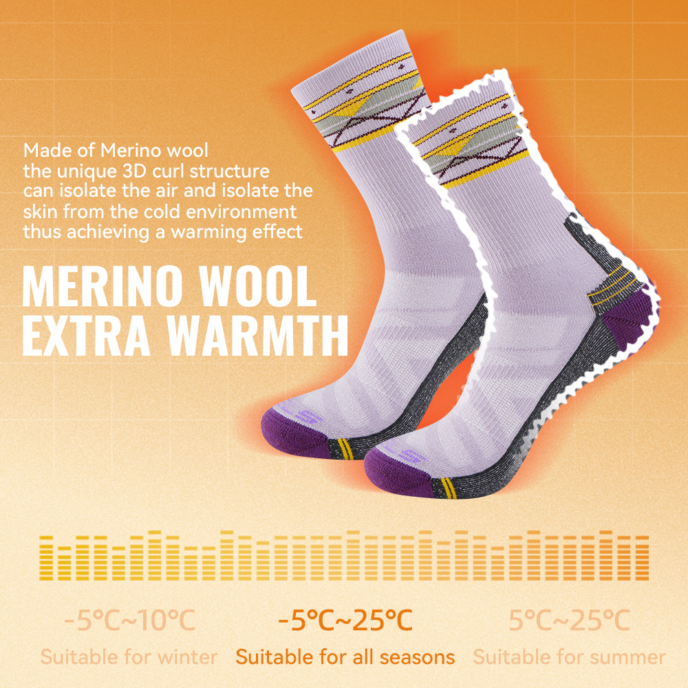 WRELS 1/2/3 paia di calzini da - Wool Hiking Sock recensione e prezzo