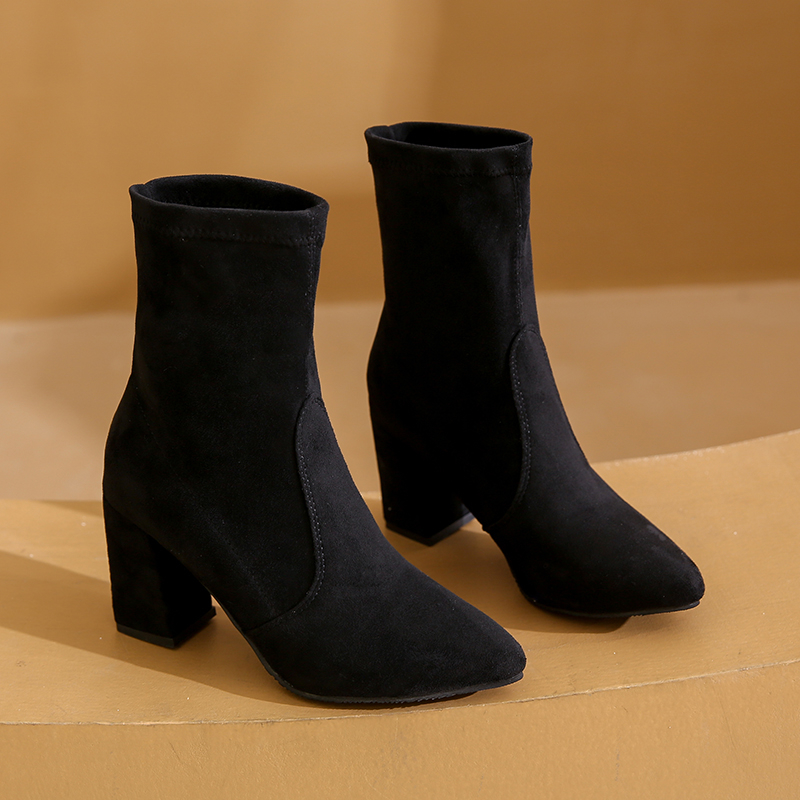 Stivaletti alla moda con tacco - No Show Sock Women recensione e prezzo